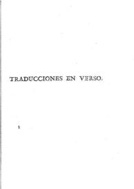 Sátira / Quinto Horacio Flaco; [traducción de Tomás de Iriarte] | Biblioteca Virtual Miguel de Cervantes