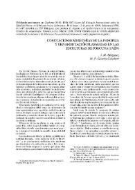 Portada:Connotaciones meseteñas en la panoplia y ornamentación plasmadas en las esculturas de Porcuna (Jaén) / José María Blázquez Martínez, M. P. García-Gelabert