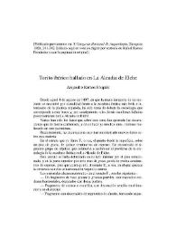 Torito ibérico hallado en La Alcudia de Elche / Alejandro Ramos Folqués | Biblioteca Virtual Miguel de Cervantes