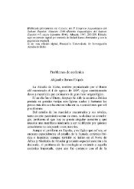 Portada:Problemas de cerámica / Alejandro Ramos Folqués