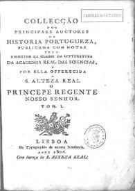 Portada:Livro Primeiro da Monarchia Lusitana / [por Bernardo de Brito; precedida de una biografía del autor]
