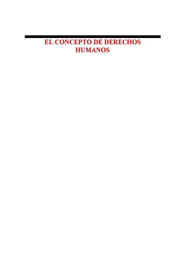 Sobre el concepto de derechos humanos / Francisco J. Laporta | Biblioteca Virtual Miguel de Cervantes