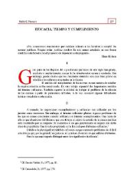 Eficacia, tiempo y cumplimiento | Biblioteca Virtual Miguel de Cervantes
