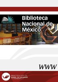 Portada:Biblioteca Nacional de México