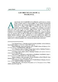 Portada:Las circunstancias de la tolerancia