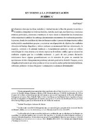 En torno a la interpretación jurídica / Raúl Mejía | Biblioteca Virtual Miguel de Cervantes