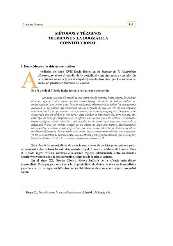 Métodos y términos teóricos en la dogmática constitucional | Biblioteca Virtual Miguel de Cervantes