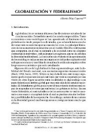 Globalización y federalismo / Alberto Díaz Cayeros | Biblioteca Virtual Miguel de Cervantes