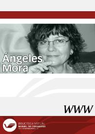 Portada:Ángeles Mora / director Ángel L. Prieto de Paula