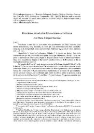 Prisciliano, introductor del ascetismo en Gallaecia | Biblioteca Virtual Miguel de Cervantes
