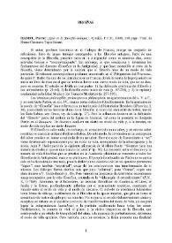 Portada:Revista de Hispanismo Filosófico, núm. 7 (2000)