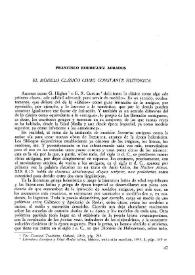 El modelo clásico como constante histórica / Francisco Rodríguez Adrados | Biblioteca Virtual Miguel de Cervantes
