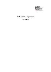 No le arriendo la ganancia / Tirso de Molina; edición de I. Arellano, B. Oteiza y M. Zugasti | Biblioteca Virtual Miguel de Cervantes