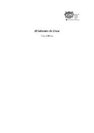 Portada:El laberinto de Creta / Tirso de Molina; edición de I. Arellano, B. Oteiza y M. Zugasti