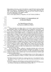 Portada:La carta 67 de Cipriano y el origen africano del cristianismo hispano / José María Blázquez Martínez