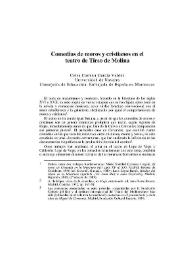 Comedias de moros y cristianos en el teatro de Tirso de Molina / C.C. García Valdés | Biblioteca Virtual Miguel de Cervantes