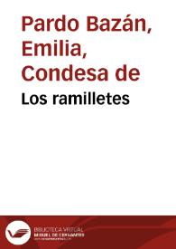 Portada:Los ramilletes / Emilia Pardo Bazán