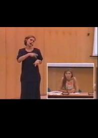 Portada:La educación bilingüe para el alumnado sordo en el marco internacional: de la teoría a las prácticas / Irma María Muñoz Baell