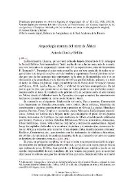 Arqueología romana del norte de África / Antonio García y Bellido | Biblioteca Virtual Miguel de Cervantes