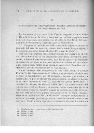 Portada:Canonización del abad San Iñigo. Bulario antiguo e inédito del Monasterio de Oña / Fidel Fita