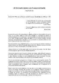 Más información sobre El derrotado duerme en el campo de batalla / Jorge Riechmann