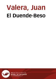 El Duende-Beso / Juan Valera | Biblioteca Virtual Miguel de Cervantes