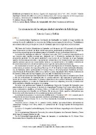 La excavación de la antigua ciudad cántabra de Iuliobriga / Antonio García y Bellido | Biblioteca Virtual Miguel de Cervantes