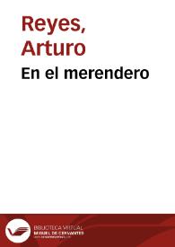 Portada:En el merendero / Arturo Reyes