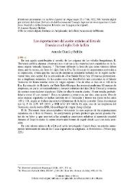 Portada:Las exportaciones del aceite andaluz al Este de Francia en el siglo II de la Era / Antonio García y Bellido