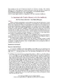 Portada:La importancia de Castulo (Linares) en la Alta Andalucía / M.ª Paz García-Gelabert, José María Blázquez