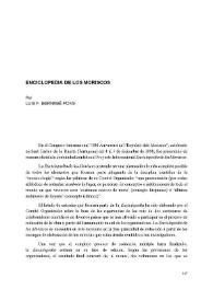 Enciclopedia de los moriscos / por Luis F. Bernabé Pons | Biblioteca Virtual Miguel de Cervantes