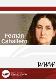 Fernán Caballero / dirección, Enrique Rubio Cremades | Biblioteca Virtual Miguel de Cervantes