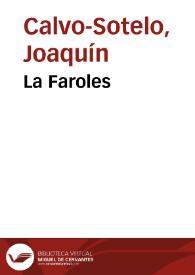Portada:La Faroles / Joaquín Calvo-Sotelo