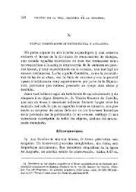 Nuevas inscripciones de Extremadura y Andalucía / el marqués de Monsalud
