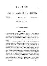 Portada:Estudios biográficos : [Pedro Tafur, Gonzalo de Ayora] / Rafael Ramírez de Arellano