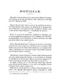 Portada:Noticias. Boletín de la Real Academia de la Historia, tomo 41 (noviembre 1902). Cuaderno V / F.F., C.F.D.