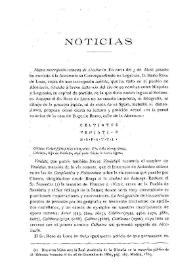 Portada:Noticias. Boletín de la Real Academia de la Historia, tomo 44 (1904). Cuaderno VI / [Fidel Fita]