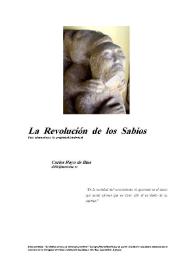 Portada:La Revolución de los sabios : una alternativa a la propiedad intelectual / Carlos Raya de Blas