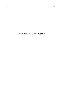 Más información sobre La noche de los cerdos / Luis Riaza; Mª Ángeles Grande