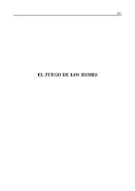 Más información sobre El fuego de los dioses / Luis Riaza; introducción de Manuel Pérez