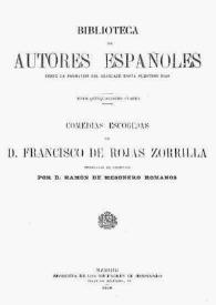 Casarse por vengarse / de Francisco de Rojas Zorrilla;  ordenadas en colección por Ramón de Mesonero Romanos | Biblioteca Virtual Miguel de Cervantes