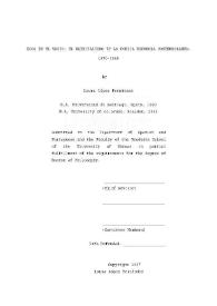 Portada:Ecos en el vacío : el esencialismo en la poesía española contemporánea / Laura López Fernández