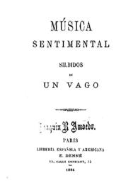Música sentimental : silbidos de un vago / Eugenio Cambaceres