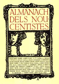 Almanach dels noucentistes | Biblioteca Virtual Miguel de Cervantes