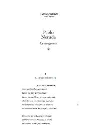 Canto general / Pablo Neruda | Biblioteca Virtual Miguel de Cervantes