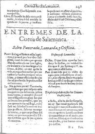 Más información sobre La cueua de Salamanca / por Miguel de Ceruantes Saauedra ...