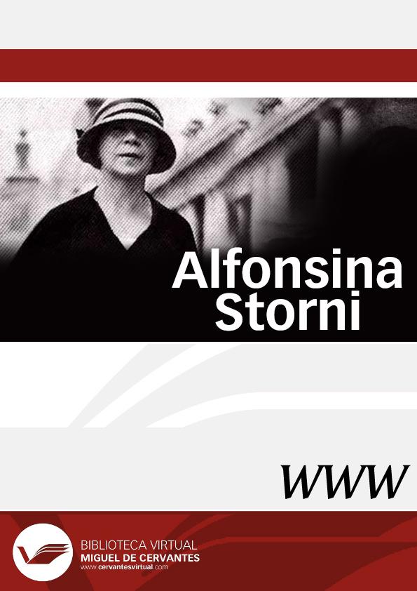 Alfonsina Storni  / dirección Josefina Delgado | Biblioteca Virtual Miguel de Cervantes