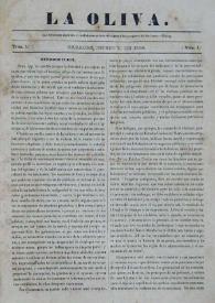 La Oliva | Biblioteca Virtual Miguel de Cervantes