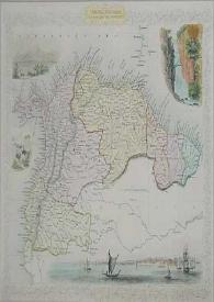 Portada:Venezuela, New Granada, Equador and the Guayanas / draw & engraved by J. Rapkin