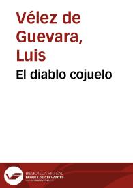 Portada:El diablo cojuelo / Luis Vélez de Guevara